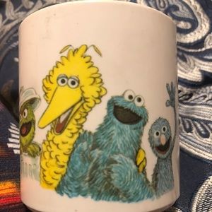 1978 melamine Sesame Street children’s drinking cup‎